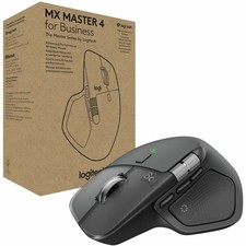 Logitech MX Master 4 for Business Wireless Mouse with Quiet Clicks 8K DPI MagSpe