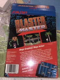 Blaster Master (Nintendo NES, 1988) CIB, EXTRA MINT GORGEOUS**BOX 9.5/10