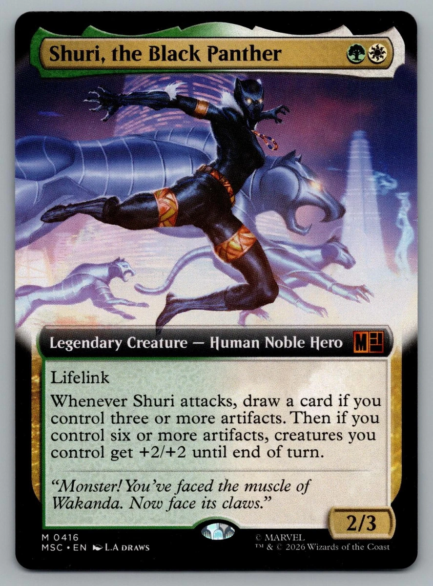 Shuri, the Black Panther 416 Commander: Marvel Super Heroes for