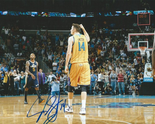 Jason Smith *NEW ORLEANS HORNETS* Signed Autographed 8x10 J1 Photo COA GFA - 第 1/1 張圖片