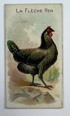 1891 N20 Allen & Ginter Prize Game La Fleche Hen 127E