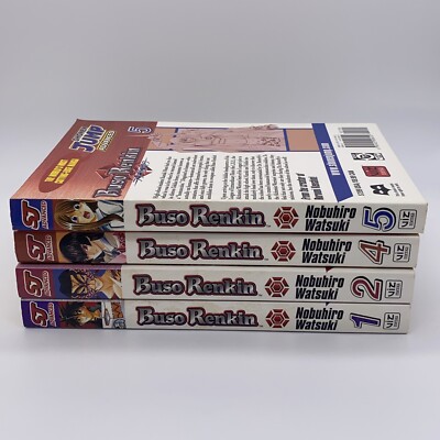 Buso Renkin Vol. 1,2,4,5 English Manga Graphic Novels