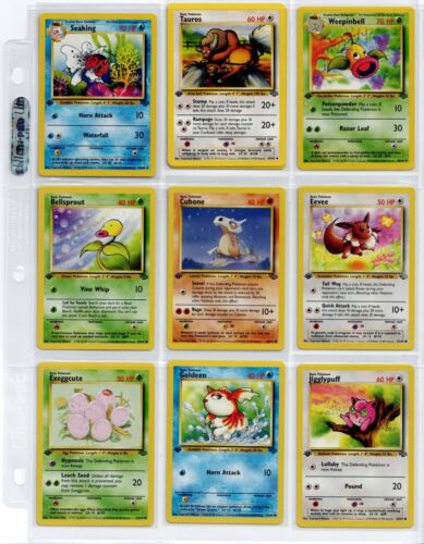 1st Edition Pokemon Jungle Master Set 64/64 100% Complete + EVERY HOLO - Picture 11 of 16