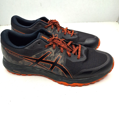 Asice Gel-Scram 6 Men Shoes Size 11 Black Orange Gray  display picture 2