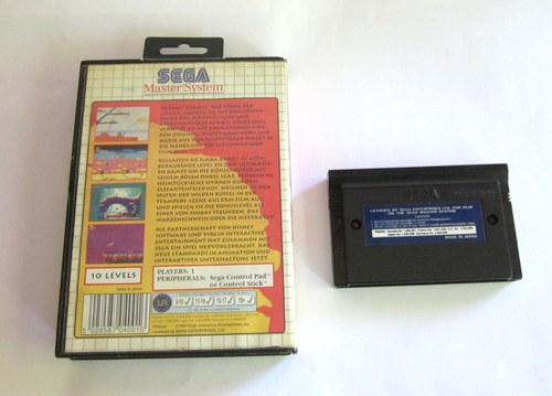 Sega Master System  The Lion King / König der Löwen  incl.  original Verpackung - Bild 2 von 2