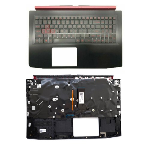 Palmrest Backlit Keyboard For Acer Nitro 5 AN515-51 AN515-52 AN515-53 US - Picture 7 of 7