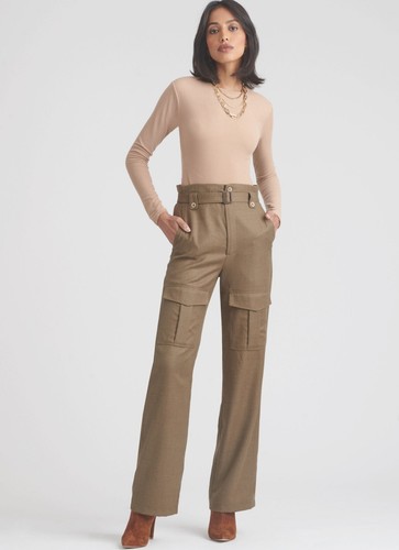 SIMPLICITY 9852 MISSES' PANTS Sewing Pattern Sizes 8-16 & 18-26 Skill: AVERAGE - Picture 3 of 7