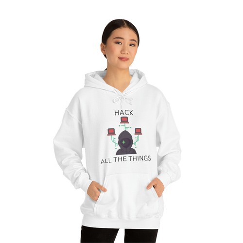 Unisex Sweatshirt - Hack All The Things Cybersecurity Hacker Hoodie CISO Gift - 第 13/37 張圖片