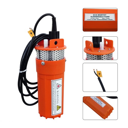 12V 120W-1200W Zestaw paneli słonecznych Pompa studniowa Pompa głębinowa Pompa wodna - Zdjęcie 28 z 60