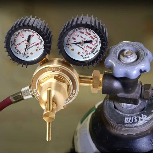 Uniweld RHP400 Nitrogen Regulator, 0-400 Delivery PSIG - Picture 6 of 12