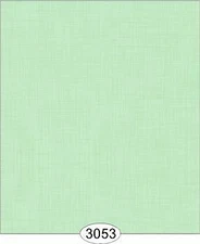 MINIATURE DOLLHOUSE WALLPAPER 1:12 SCALE - LUX LINEN GREEN MINT - 3053