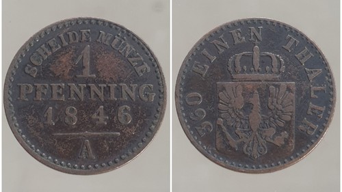 Allemagne PRUSSE Preußen PRUSSIA 1744-1871 PFENNIG THALER GROSCHEL GROSCHEN - Picture 6 of 31