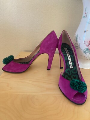marc jacobs purple shoes