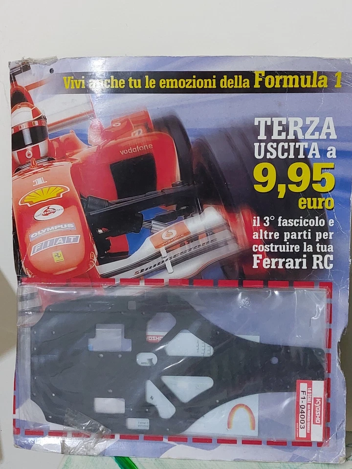 ferrari f2004 deagostini N. 15 ,8 ,23 ,10 ,22 ,3. - Immagine 2 di 4