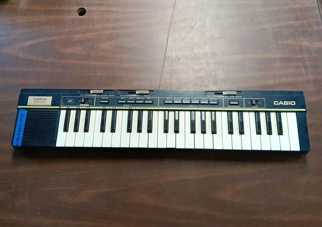 Vtg Casio Casiotone MT-36 Portable Electronic Keyboard