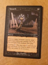 UNEARTH 1999 Magic: The Gathering - Urza's Legacy #72 LP MTG BULK DISCOUNT