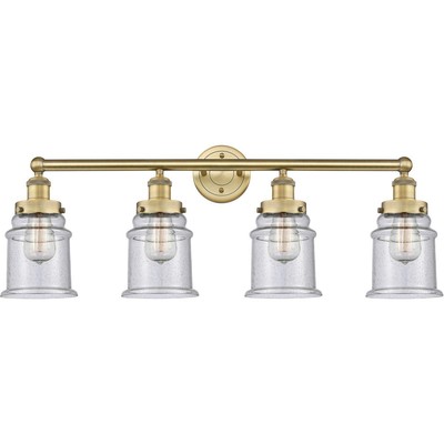 Innovations Lighting 616-4W-BB-G184 Canton Bathroom Vanity Light Brushed Brass