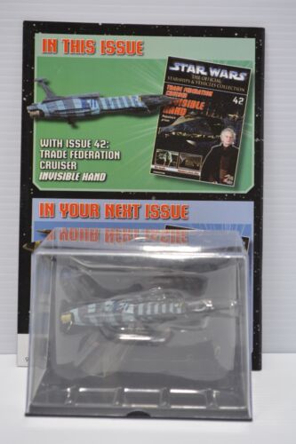 Deagostini Star Wars Starships #42 Trade Federation Cruiser + Magazine - Picture 13 of 13