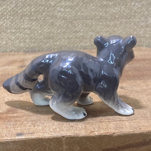 Hagen Renaker statuine vintage in miniatura bambino procione così carine! - Foto 4 di 7