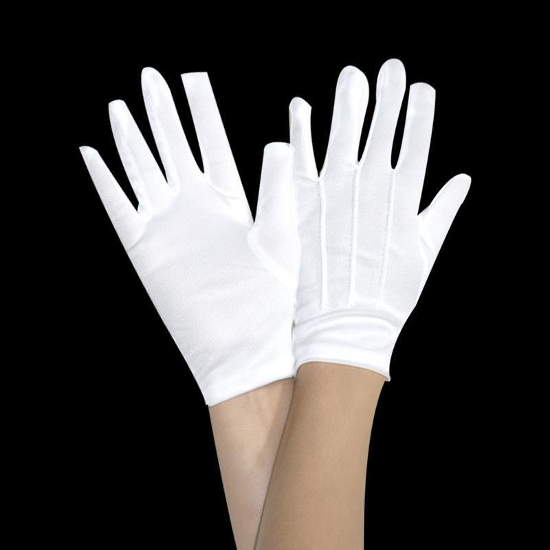 Unisex White Formal Magician Mime Fancy Dress Beautiful Lightweight