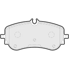 Apec Blue Brake Pads - Rear PD3912 For MAN  TGE & VW Amarok / Crafter - OE Spec.