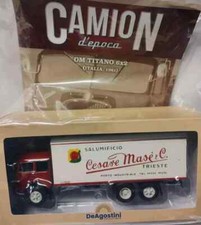 Camion D'Epoca OM TITANO 6x2 Automodello Scala 1:43 Italia 1961 Autocarro 