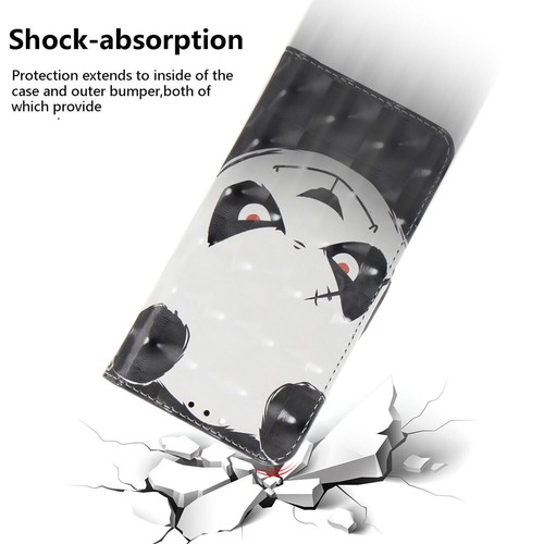 Leather 3D Painted Wallet Flip Phone Case For Samsung S23 S22 S24 Ultra S10 S9 - 第 3/16 張圖片