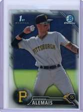 stephen alemais 2016 bowman chrome 1st bowman refractor pirates