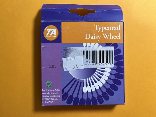 Triumph-Adler Typenrad T 458-32 Helen 12 – Gabriele 150 / DS, TopType | Olivetti - Bild 9 von 9