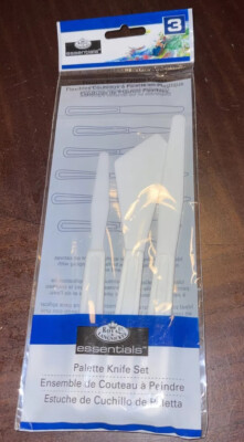Royal and Langnickel Essentials Painting Palette Knife Set -3 Assorted Sizes NIP