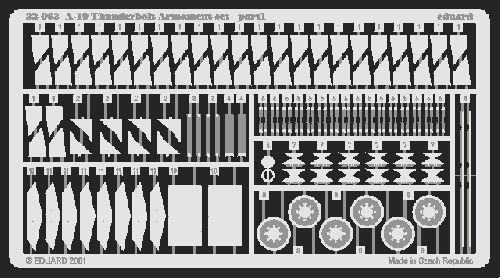 EDUARD A-10 Thunderbolt Armament Set TRUMPETER KIT scale 1/32 - 32063 - Foto 1 di 1
