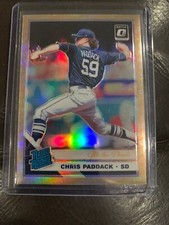 2019 Donruss Optic Chris Paddack ‘We The People’ Refractor #7/76 Twins RC