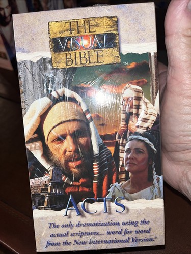 NEW The Visual Bible VHS SET of 4 ACTS Word for Word w/Actual Scriptures SEALED - Picture 4 of 6