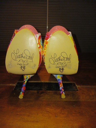 Iron Fist x Latisha Wood Shoe Women’s Size 8 Heel Candy - Picture 8 of 10