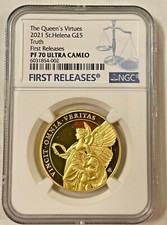2021 Truth 1oz Gold Proof Coin PF70