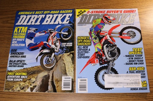 DIRT BIKE Motocross Magazine Lot of 32 Issues - 2017 2018 2021 Racing See List - Bild 2 von 8
