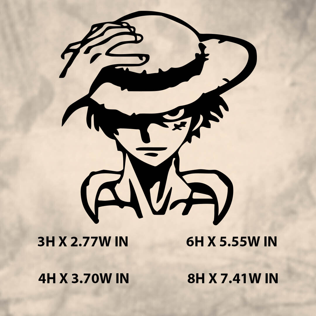 ONE PIECE Monkey D Luffy One logo Pieces Luffy | Sticker