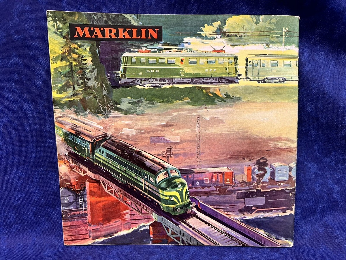 Pubblicità Advertising Werbung Italian Clipping 1965 Marklin Ferrovie Pubblicità Advertising Werbung Italian Clipping 1965 Marklin Ferrovie