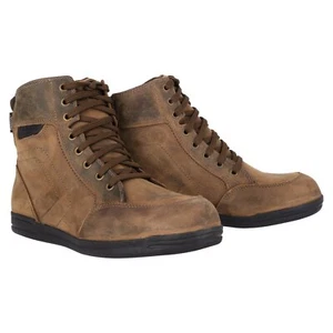 Oxford Products Kickback Ladies Motorcycle Boots Womens Brown