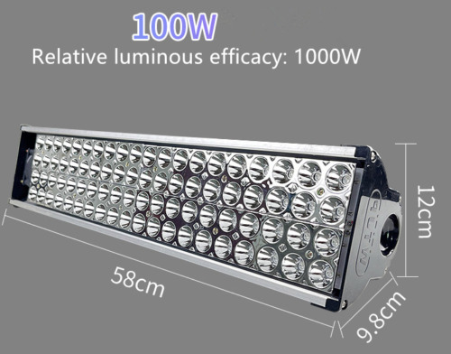 LED 100W UV curing lamp high-power air-cooled 365/395/405nm 1000W light effect