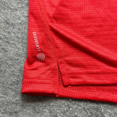 Adidas Tank Top Men 2XL Red Running City USA Atlanta Track