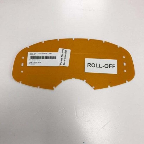 Rip N Roll Goggles Lens - ROLL-OFF RNR Platinum (Various Colours) - Picture 3 of 9