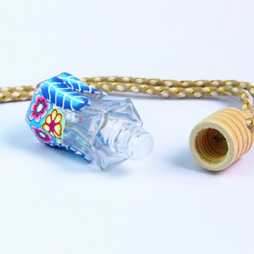 1 PIEZA 6 ml Difusor Vacío Perfumes Coche Ambientador Colgante Adorno Gadget Botella - Imagen 5 de 6