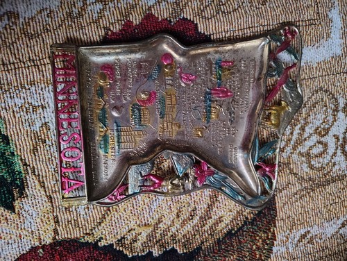 Rare Vintage Minnisota metal souvineer ashtray - Picture 6 of 8