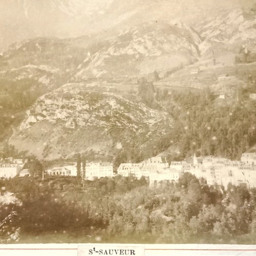 Pyrenäen Luz Heiliger Erlöser Fotografie um 1875 Album Kabinett 9x15cm - Bild 1 von 7