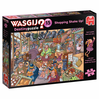 Jumbo Spiele 1119800091 Wasgij Destiny 15 Einkaufswahnsinn! 1000 Teile Puzzle