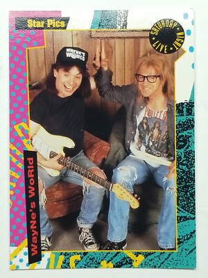 Mike Myers SNL Card 1992 Saturday Night Live Star Pics # 28 Wayne's World