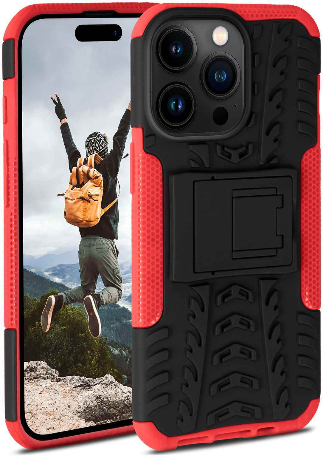 Задняя крышка корпуса Panzer Hülle для Apple iPhone 15 Pro Max Outdoor Schutzhülle NEU Case
