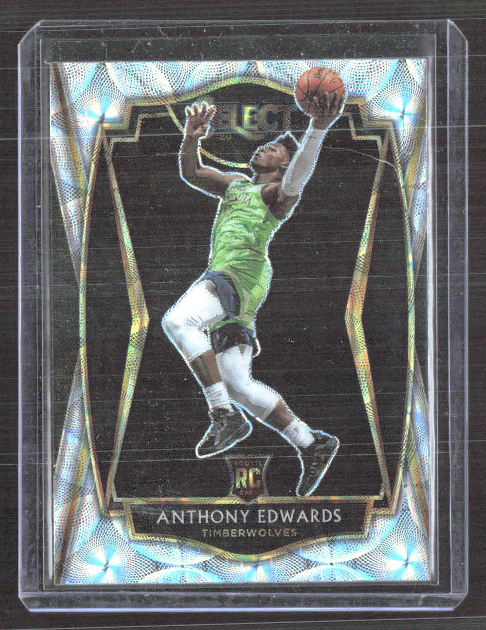 Anthony Edwards 2020-21 Panini Select Scope Prizms Timberwolves RC #169