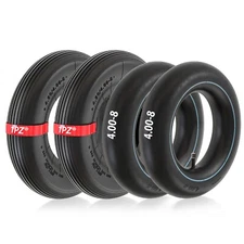 2x4.80/4.00-8 Tire & Inner Tube Replacement Pneumatic Wheel Lawn Garden Trailers